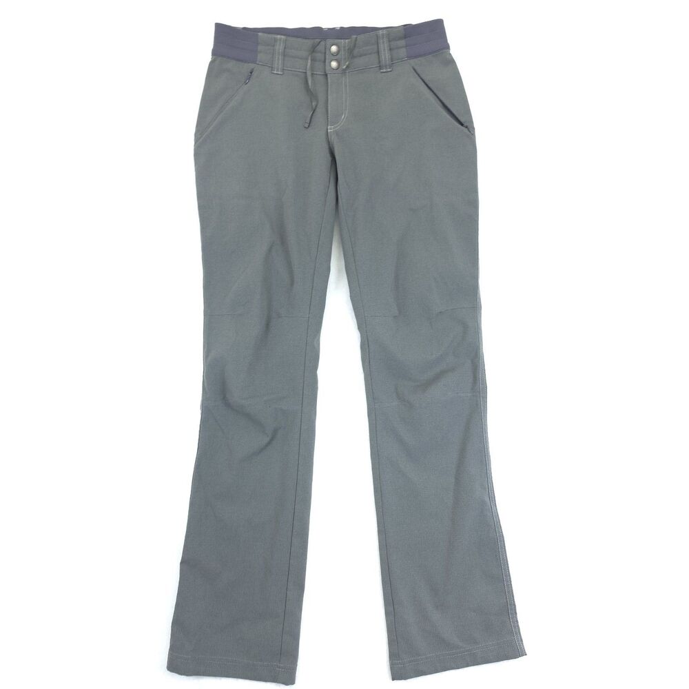 Kuhl Women’s Gray Outdoor Pants Zip Pockets Size 2 Regular 28x30